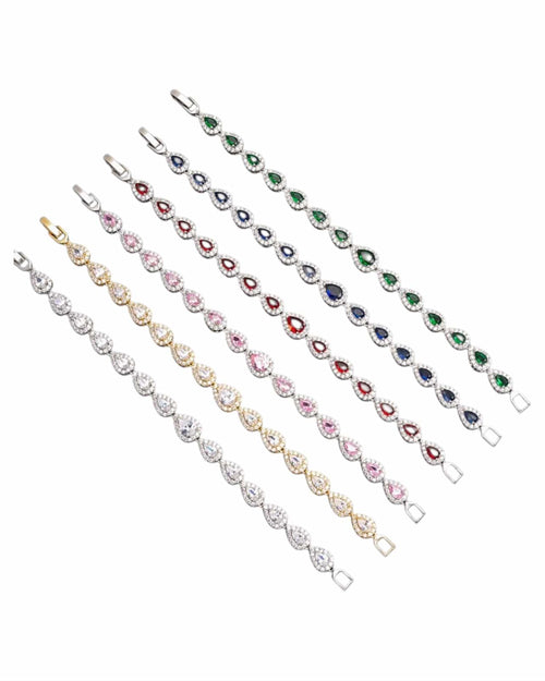 Veraux Tear Drop Bracelets